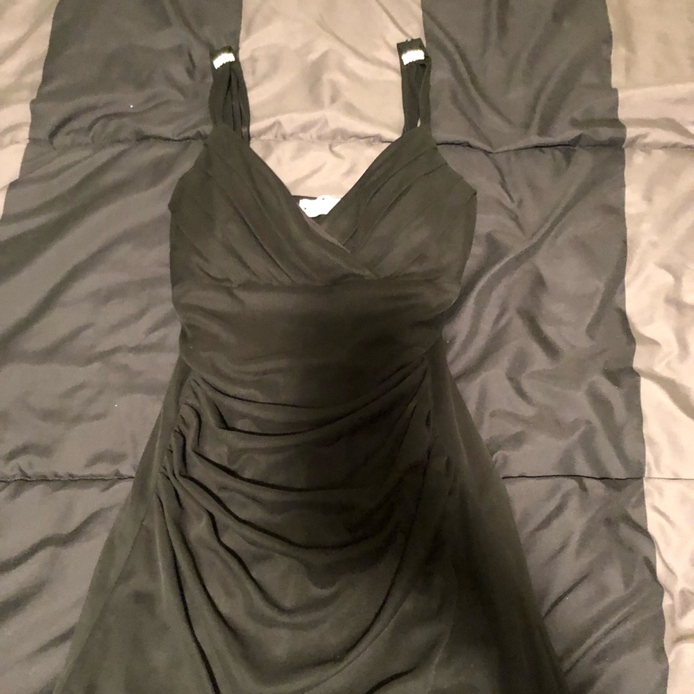 Black cocktail dress